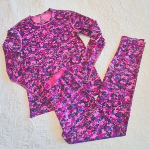 Champion girls size XL base layer long sleeve with pants NWOT
